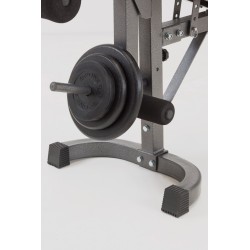 Toorx Wbx-90 Panca Pesi Professionale Pieghevole - Inclusi Leg Extension e Arm Curl Toorx