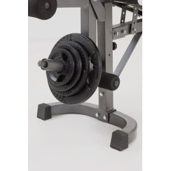 Toorx Wbx-90 Panca Pesi Professionale Pieghevole - Inclusi Leg Extension e Arm Curl Toorx