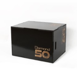 Diamond Fitness Plyometric Box 75-60-50 cm - 24 Kg diamond