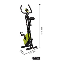 Everfit Cyclette BFK Slim - Volano 6 kg, Salvaspazio, hand pulse Everfit