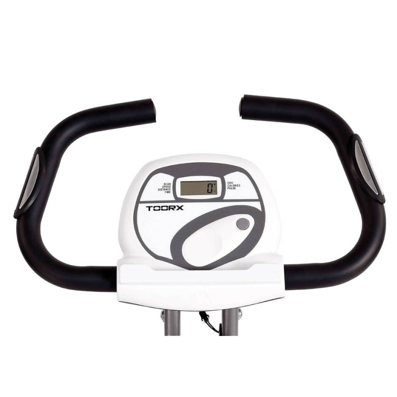 Toorx Cyclette BRX COMPACT salvaspazio - Volano 6 kg, Accesso facilitato, hand pulse Toorx