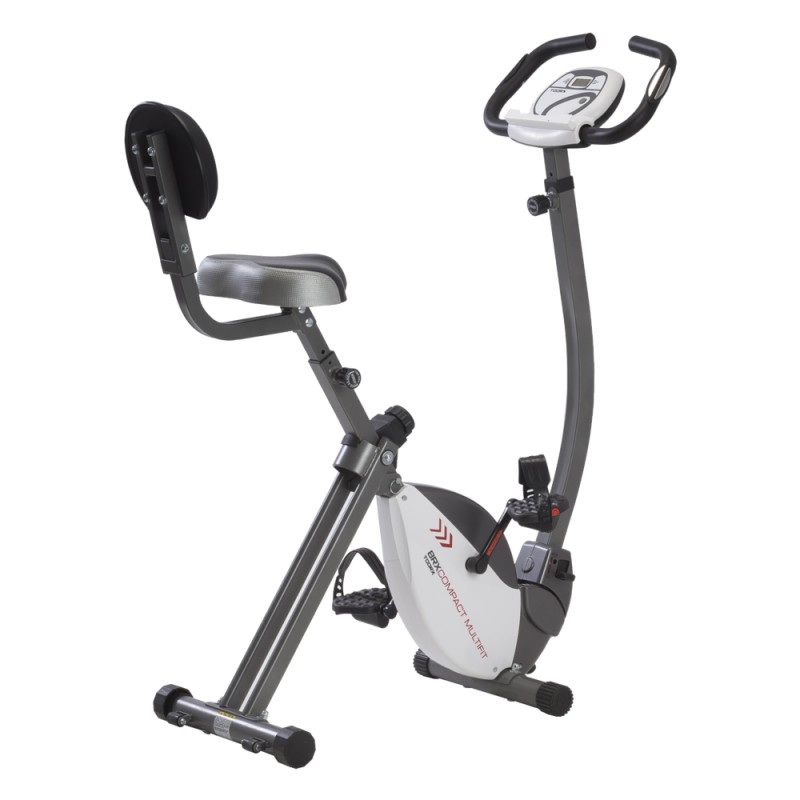 Toorx Cyclette BRX COMPACT MULTIFIT salvaspazio - Volano 6 kg, Accesso facilitato, hand pulse Toorx