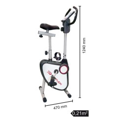 Toorx Cyclette BRX FLEXI - Volano 6 kg, hand pulse, Funzione voga Toorx