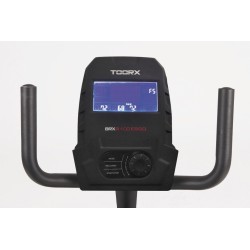 Toorx Cyclette BRX-R100 ERGO HRC recumbent - Ergometro con ricevitore wireless, Volano 14 kg, APP Ready Toorx