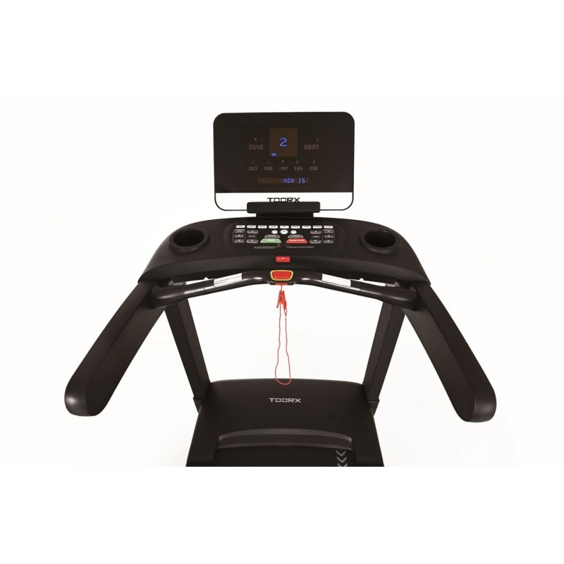 Tapis roulant TRX-3500 HRC - Velocità max 24 Km/h, Ricevitore wireless, fascia cardio, APP READY 3.0 Toorx