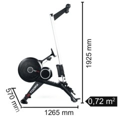 Toorx Vogatore RWX 700 richiudibile elettromagnetico e resistenza ad aria Toorx