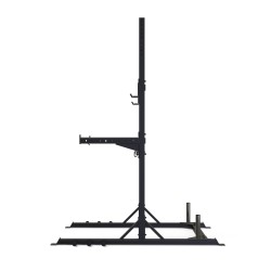 Toorx WLX-3200 - Squat stand con 6 barre in acciaio per elastici Toorx