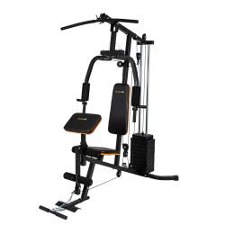 Everfit MSK 500 - Stazioni multifunzione e cable cross, pacco pesi 45 kg Everfit