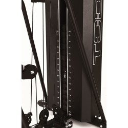 toorx MSX-300 - Stazione multifunzione, pacco pesi 102 kg con doppio cavo libero Toorx