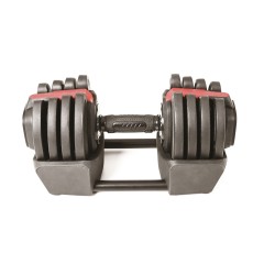 Toorx set 3 in 1 - manubrio, bilanciere, kettlebell (2) a carico regolabile con selezionatore Toorx