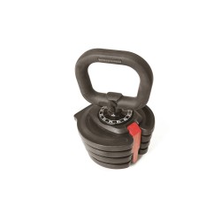 Toorx set 3 in 1 - manubrio, bilanciere, kettlebell (2) a carico regolabile con selezionatore Toorx