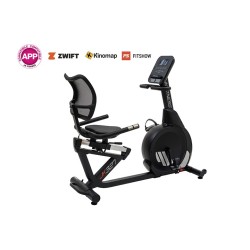 Jk fitness Cyclette Recumbent JK 327 Elettromagnetica jk fitness