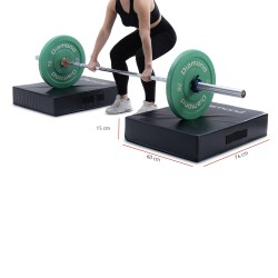 Diamond Fitness Coppia cuscini ammortizzanti per deadlift diamond