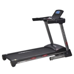 Toorx Tapis roulant VOYAGER - Velocità max 18 Km/h, hand-pulse, Ricevitore wireless per fascia cardio, APP READY 3.0 Everfit