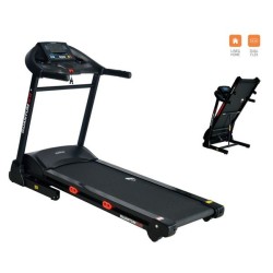 GetFit Quantum 5.0 HRC Tapis Roulant - Motore 2,5 hp, Velocità max 20km/h, Pieghevole GetFit