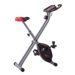 GetFit Cyclette Ride F192 - Volano 6 kg, 8 livelli, salvaspazio GetFit