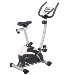 GetFit Cyclette Ride 301 - Volano 7 kg, 8 livelli, regolazione sella verticale ed orizzontale GetFit