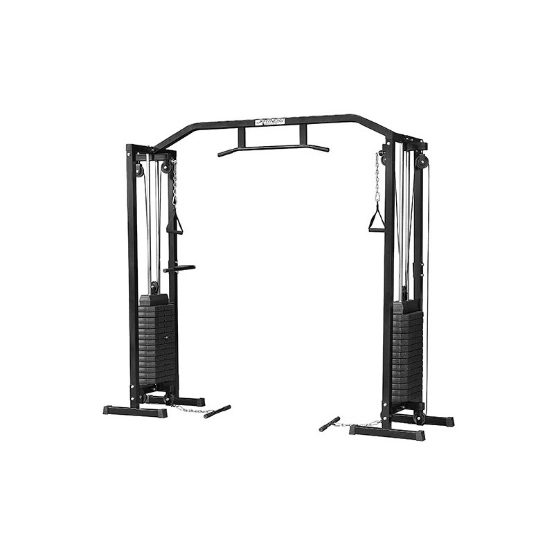 Jk fitness CCR - Cross Cable Rack, Blocco pesi 68 Kg per lato jk fitness