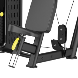 Toorx Shoulder Press PLX 4200 - Macchina isotonica, Pacco pesi 80 kg Toorx