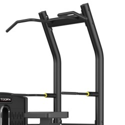 Toorx Assisted Pull up/Chin up/Dip PLX 4900 - Macchina isotonica Pacco pesi 120 kg Toorx