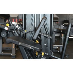 Toorx Seated leg curl/Leg extension PLX 5600 - Macchina isotonica, Pacco pesi 100 kg Toorx