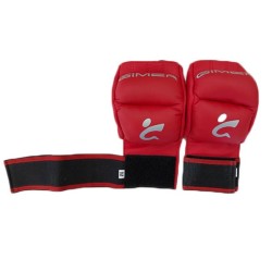 Guantoni da Fitboxe Unisex M Rosso - Allenamenti con Sacco da Fit-Boxe, Aeroboxe, karate Gimer