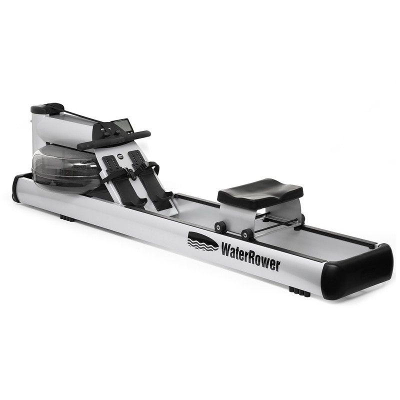 WaterRower M1 LoRise - Vogatore ad acqua 18l, Monitor S4, USB, Struttura alluminio WaterRower - NOHRD