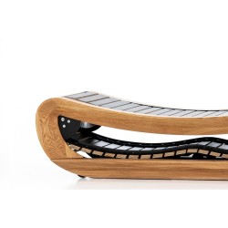 NOHRD Sprintbok V.2 - Tapis roulant in legno curvo non motorizzato WaterRower - NOHRD