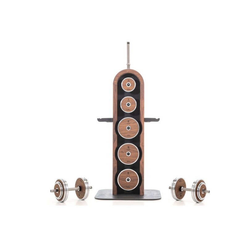 NOHRD WeightPlate Tower Set - kit pesi e bilancieri con supporto WaterRower - NOHRD