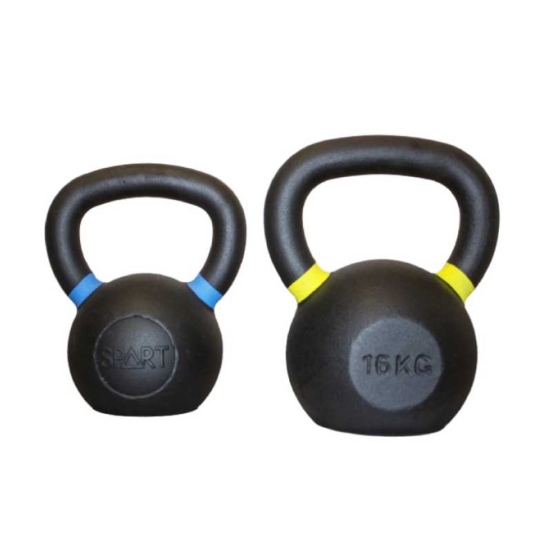 Spart fitness Pro Style kettlebell - Base larga piatta, verniciatura in polvere SPART FITNESS