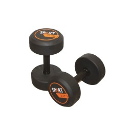 Spart fitness Round Dumbbell Manubrio tondo gommato SPART FITNESS