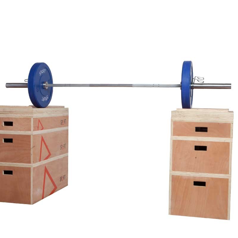 Spart Fitness wooden jerk block -...