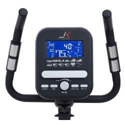 Jk fitness Cyclette Elettromagnetica JK 284 - Volano 12kg, ingresso facilitato jk fitness