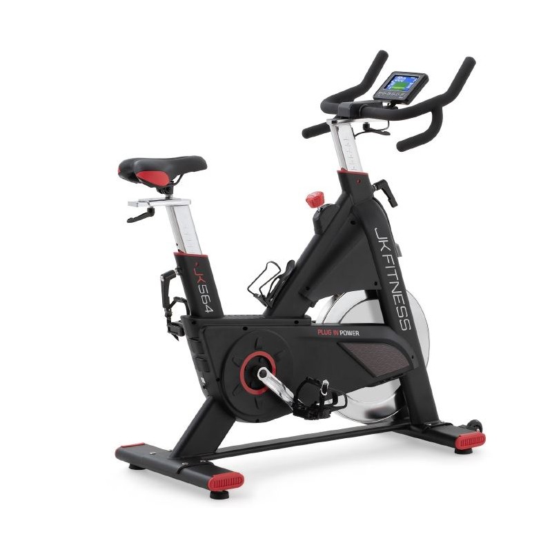 Jk fitness JK 564 - Spin Bike Elettromagnetica, Trasmissione a Cinghia jk fitness