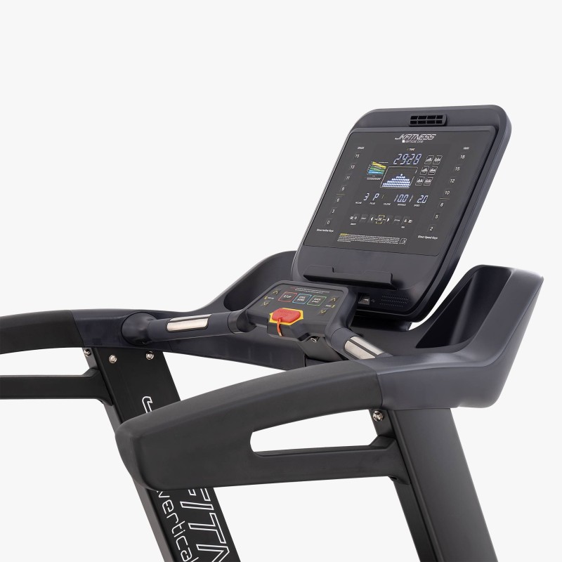 Jk fitness JKV 12 - Tapis Roulant Elettrico 4.5 / 7.0 HP AC, Velocità max 22 km/h, fascia cardio jk fitness