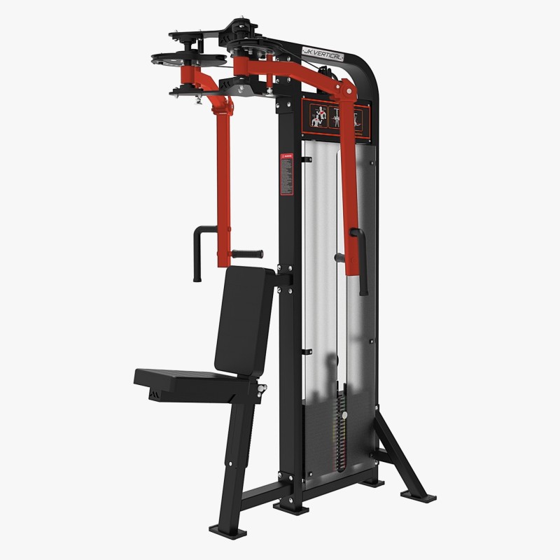 Jk fitness butterfly machine - macchina isotonica 2-in-1, Pacco pesi 100 kg jk fitness