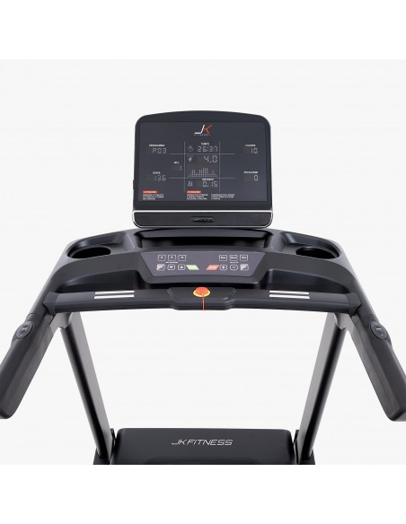 Jk fitness JK 164 - Tapis Roulant Elettrico richiudibile, fascia cardio inclusa