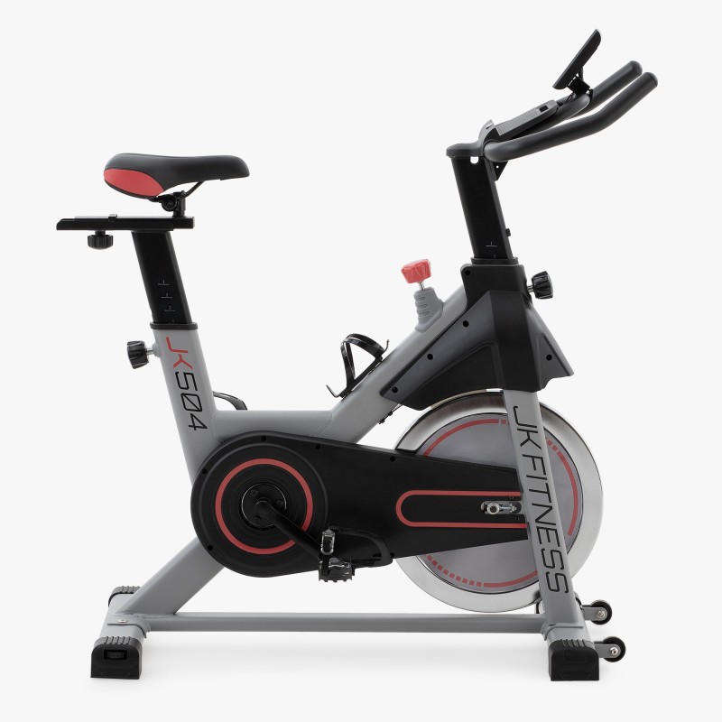 Jk fitness JK 504 HC - spin bike magnetica, volano 18 kg jk fitness